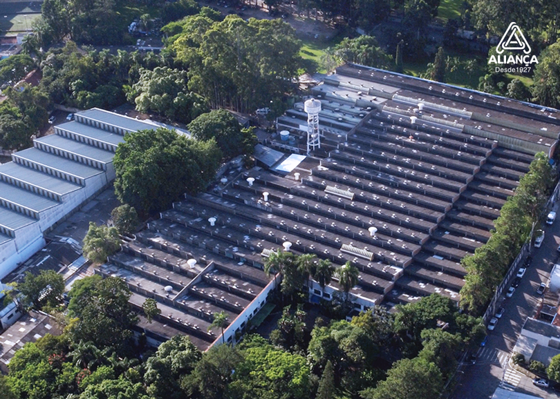 A Metalúrgica Aliança S/A que se localiza no Bairro do Jaçanã, zona norte de São Paulo.